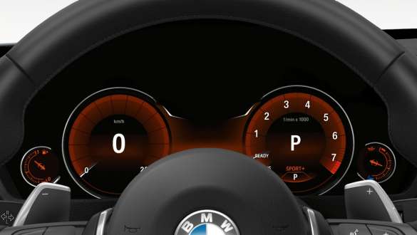 BMW 4 серии Gran Coupé многофункциональный приборный дисплей BMW 4 серии Gran Coupé многофункциональный приборный дисплей