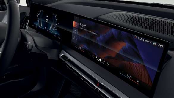 BMW iX M60 i20 2022 электрический SUV, BMW Live Cockpit Professional изогнутый дисплей BMW Curved Display