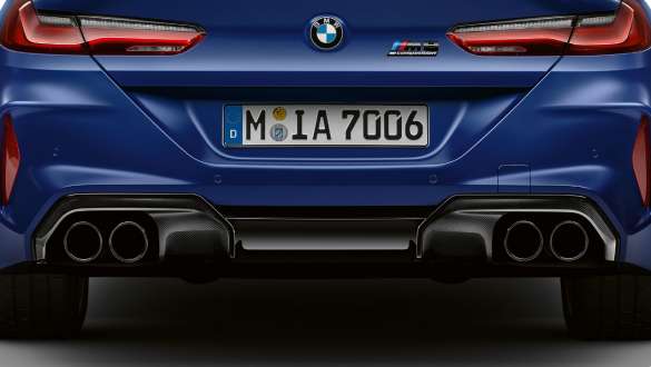 Выхлопная система M Sport. BMW M8 Competition Coupé с выхлопной системой M Sport.