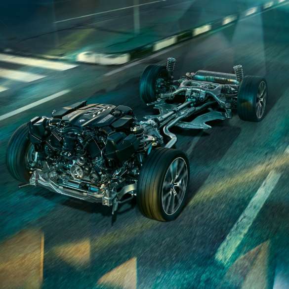 Адаптивная подвеска М Professional BMW M850i xDrive Gran Coupé, Адаптивная подвеска М Professional