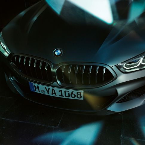 BMW M850i xDrive Gran Coupé, решетка радиатора BMW M850i xDrive Gran Coupé, дизайн, решетка радиатора