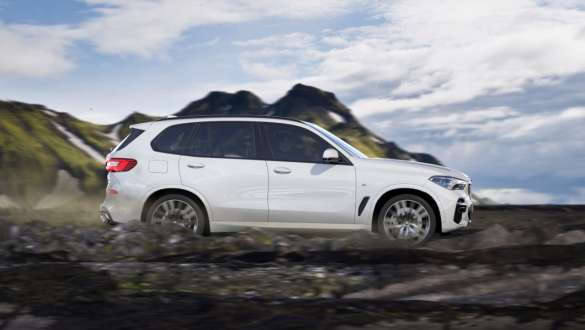 Режим вождения BMW X5 xRocks Режим вождения xRocks BMW X5 G05 2018 Mineral White металик, вид сбоку