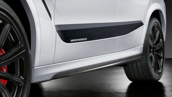Боковые наклейки М Performance цвета "Морозный Черный” BMW X6 G06 2019 Боковые наклейки М Performance в цвете Frozen Black BMW X6 G06 2019