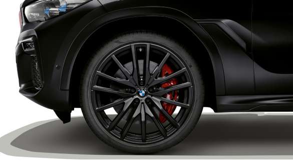 22-дюймовые М легкосплавные диски Double-spoke 742 M Orbit Grey, матовые на BMW X6 Edition Black Vermilion G06 2021 22-дюймовые М легкосплавные диски Double-spoke 742 M Orbit Grey, матовые на BMW X6 Edition Black Vermilion G06 2021