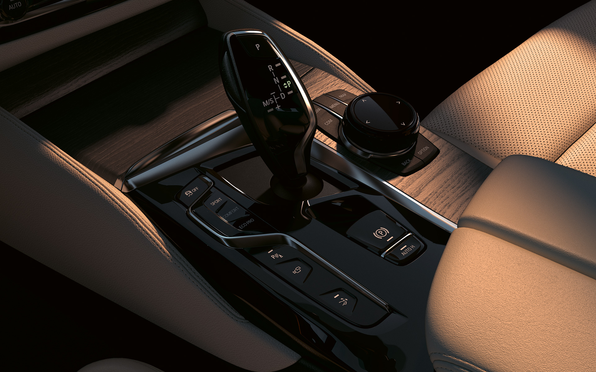 Клавиши управления BMW 6-й серии Gran Turismo G32 2020 года Клавиши управления BMW 6-й серии Gran Turismo 640i xDrive G32 2020 года, интерьер