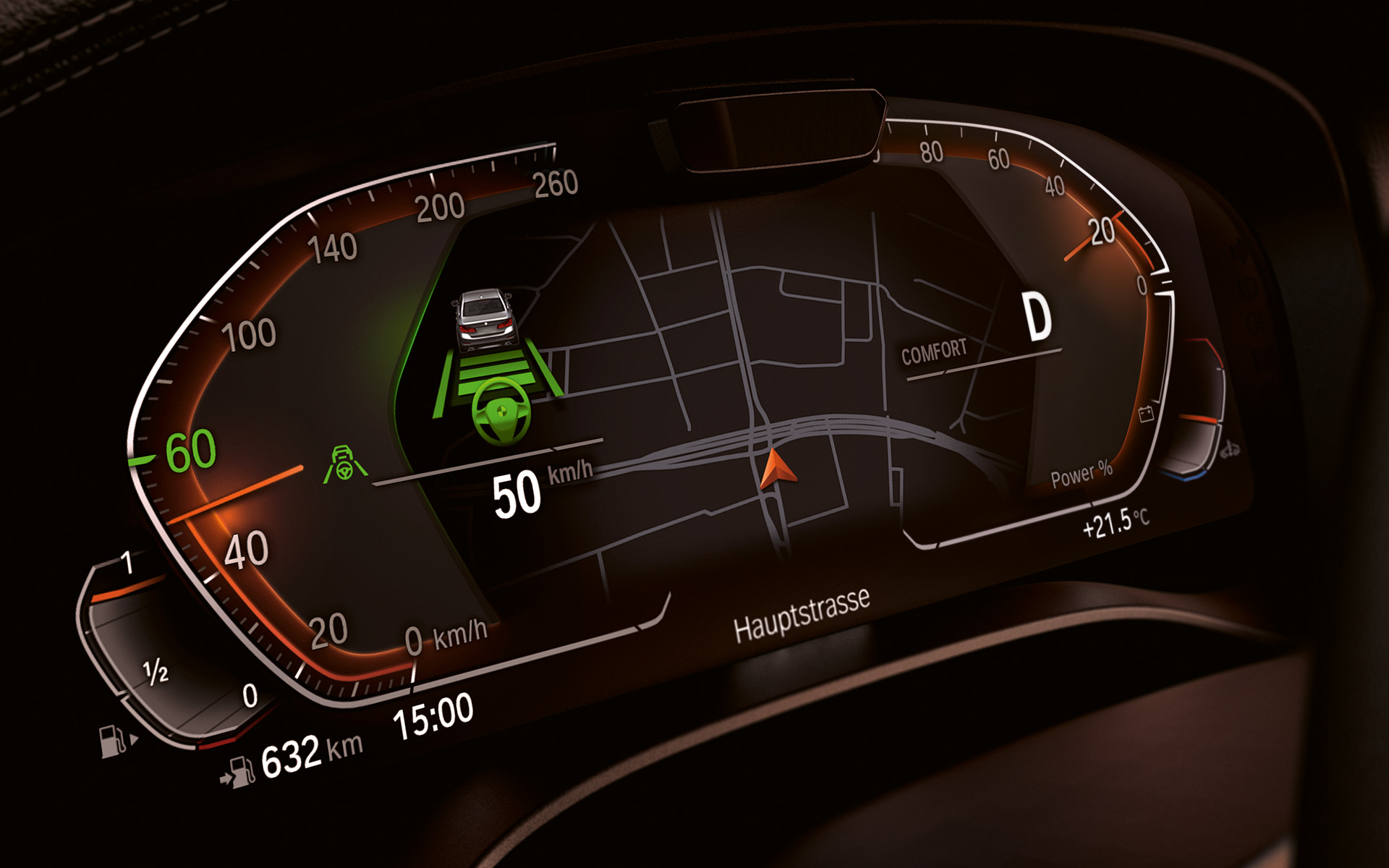 Приборная панель BMW Live Cockpit Professional BMW 6-й серии Gran Turismo G32 2020 года Приборная панель BMW Live Cockpit Professional BMW 6-й серии Gran Turismo G32 2020 года, интерьер