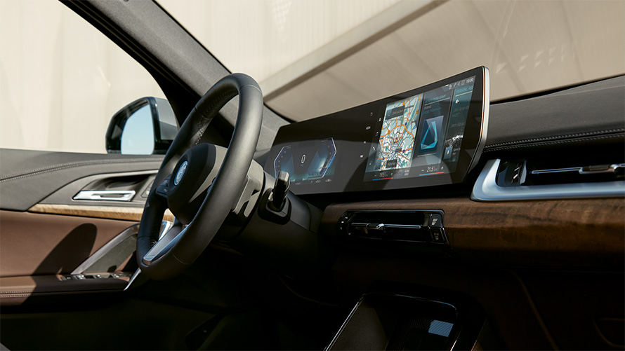 BMW iX1 U11 BEV, карты BMW Maps BMW iX1 U11 BEV, карты BMW Maps