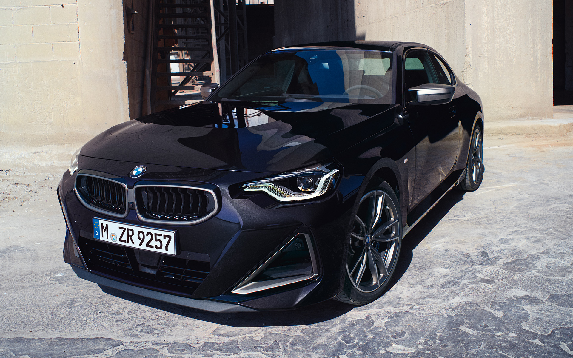 BMW M240i G42, дизайн передней части, впечатление Дизайн передней части, впечатление, BMW M240i G42