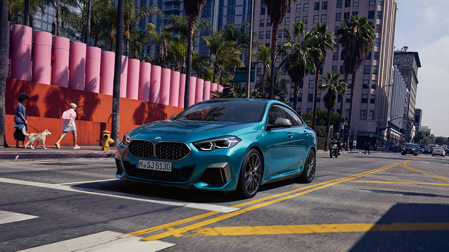 BMW 2 серии Gran Coupé 2020 Snapper Rocks Blue металлик F44 внешний вид