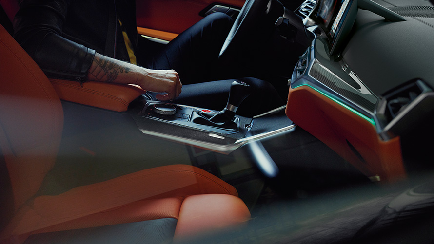 BMW M3 G80 2020, салон и кокпит