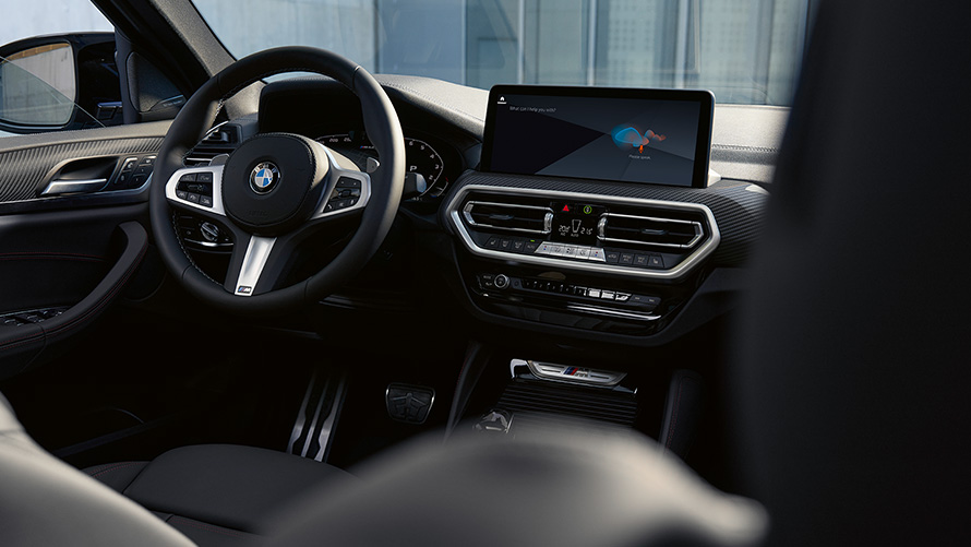 BMW X4 M40i G02 LCI 2021 Facelift, салон, кокпит