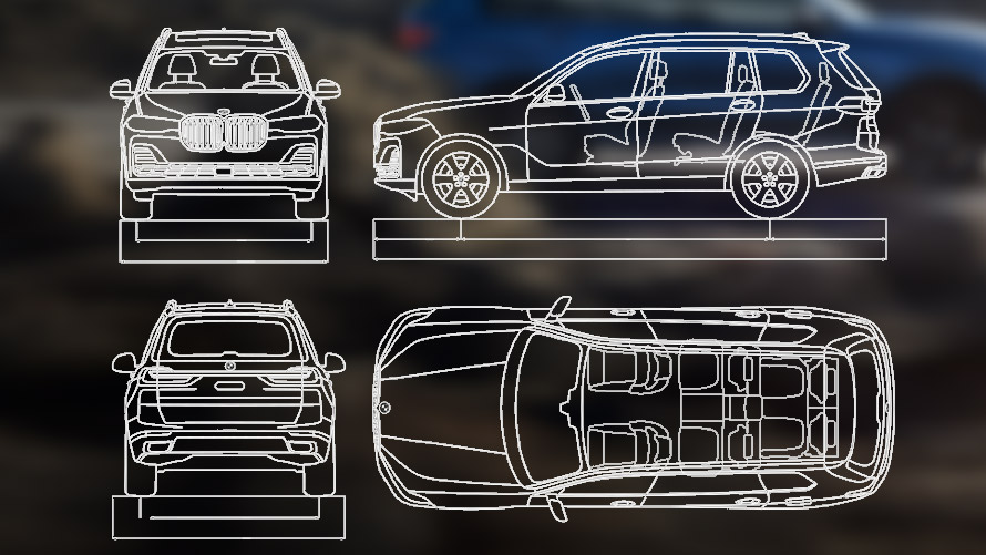 Технические данные BMW X7 M60i xDrive G07 LCI Технические данные BMW X7 M60i xDrive G07 LCI