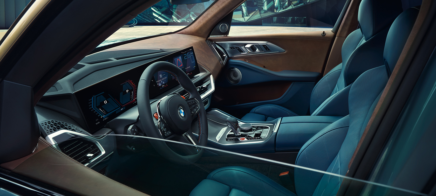 BMW XM G09, кокпит и технологии BMW XM G09, кокпит и технологии