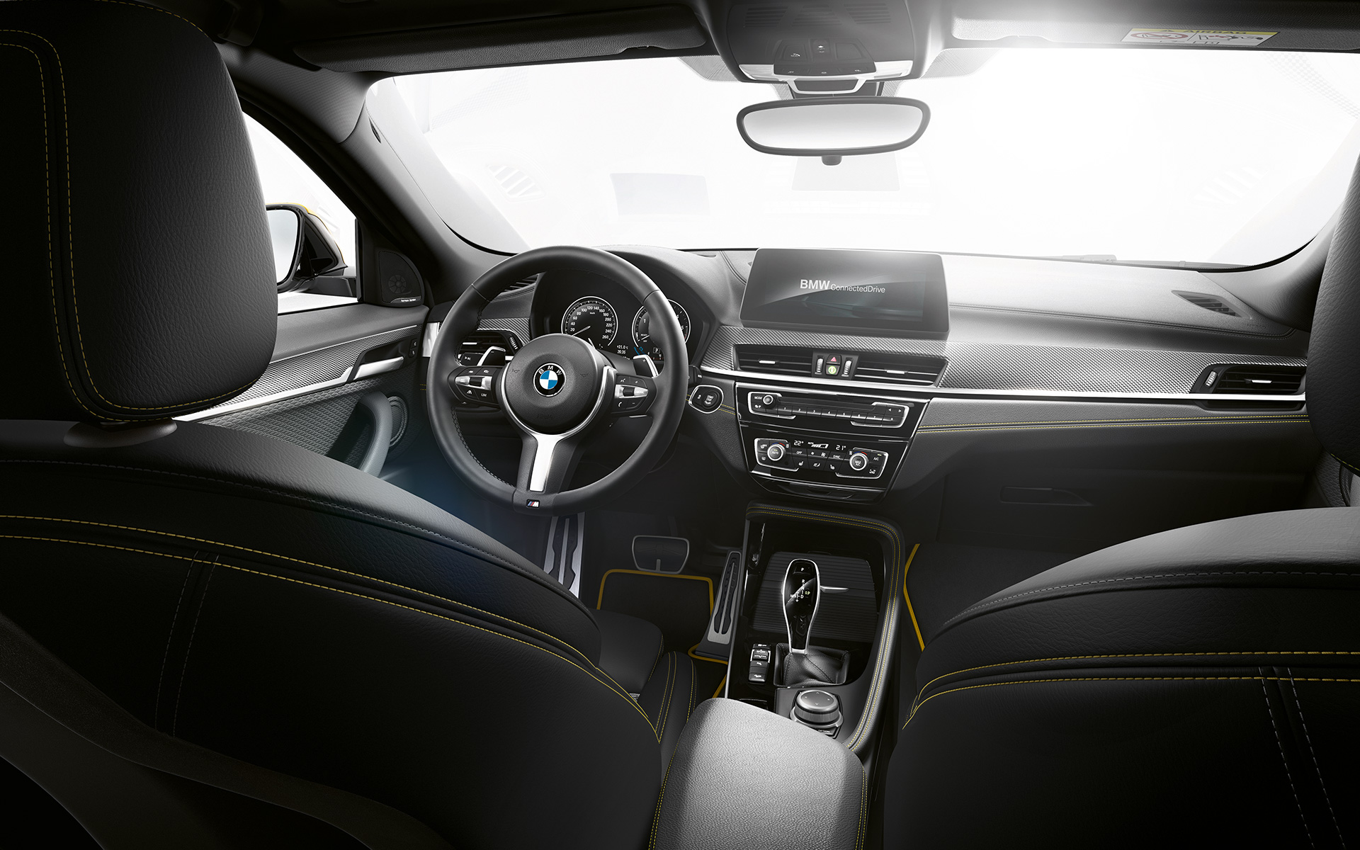 BMW X2 F39 2020, салон и кокпит