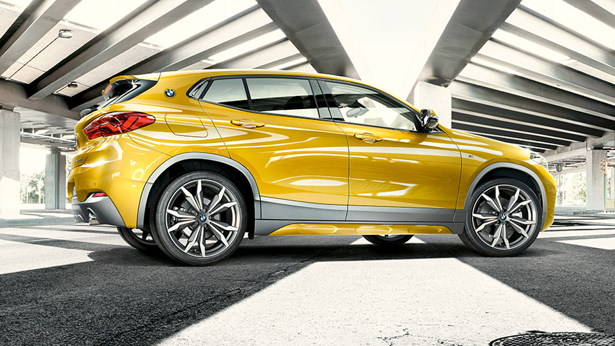 BMW X2 F39 "Серый Бруклин", вид спереди BMW X2 F39 "Серый Бруклин", вид спереди