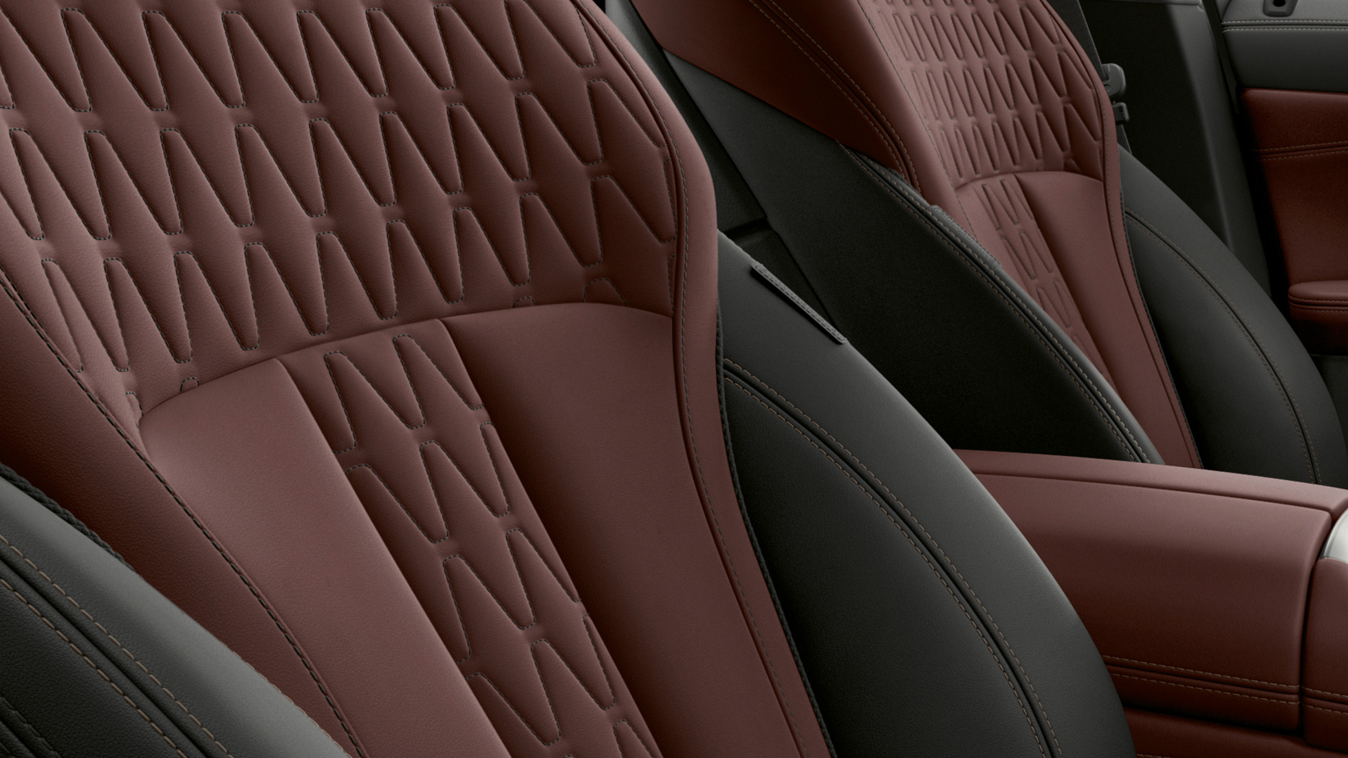 Обивка BMW X6 Individual. Салон BMW X6 Individual с видом на обивку.