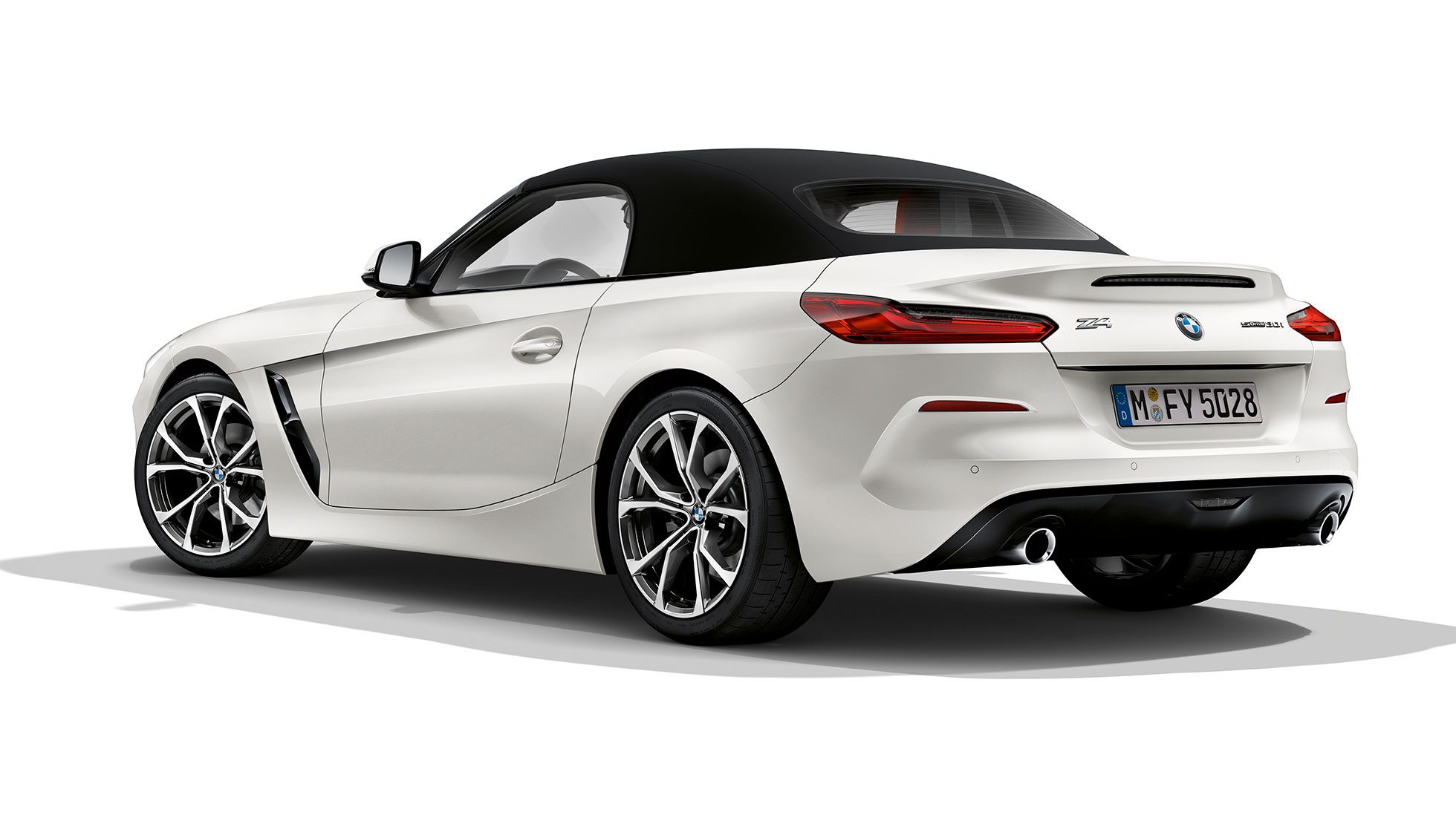 BMW Z4 Roadster Модель Sport Line BMW Z4 Roadster Модель Sport Line, задний снимок три четверти