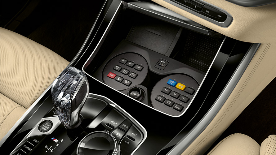BMW Protection Vehicles Дополнительное оборудование внутреняя центральная консоли BMW Protection Vehicles Дополнительное оборудование внутреняя центральная консоли